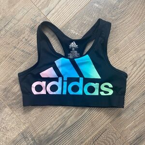 Girls Size 14 Colorful Adidas Sports Bra Great Condition